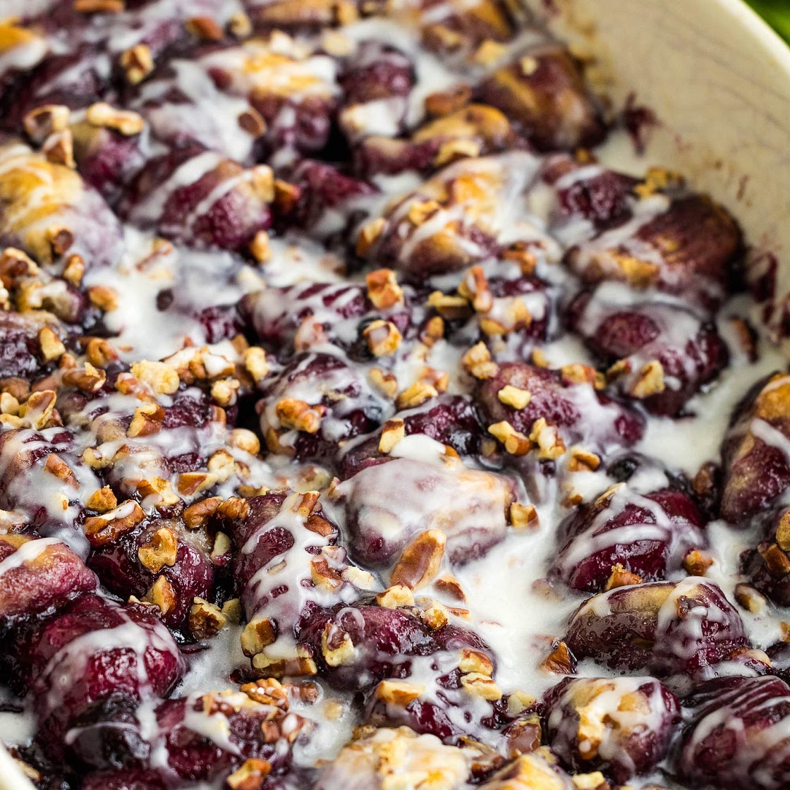 Blueberry Cobbler Bubble-up