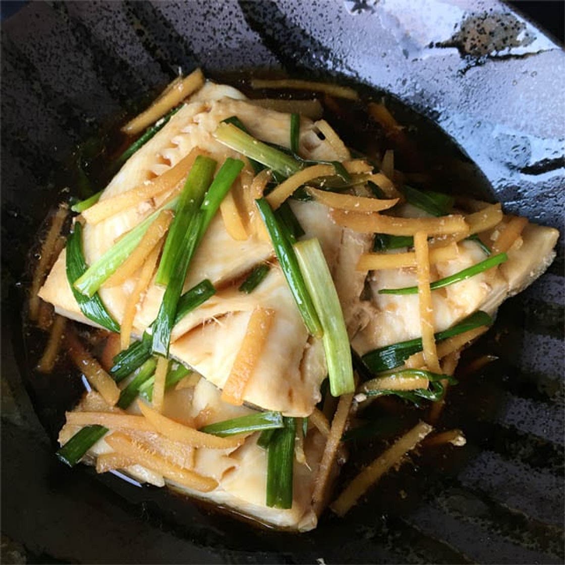 Chinese Poached Black Cod