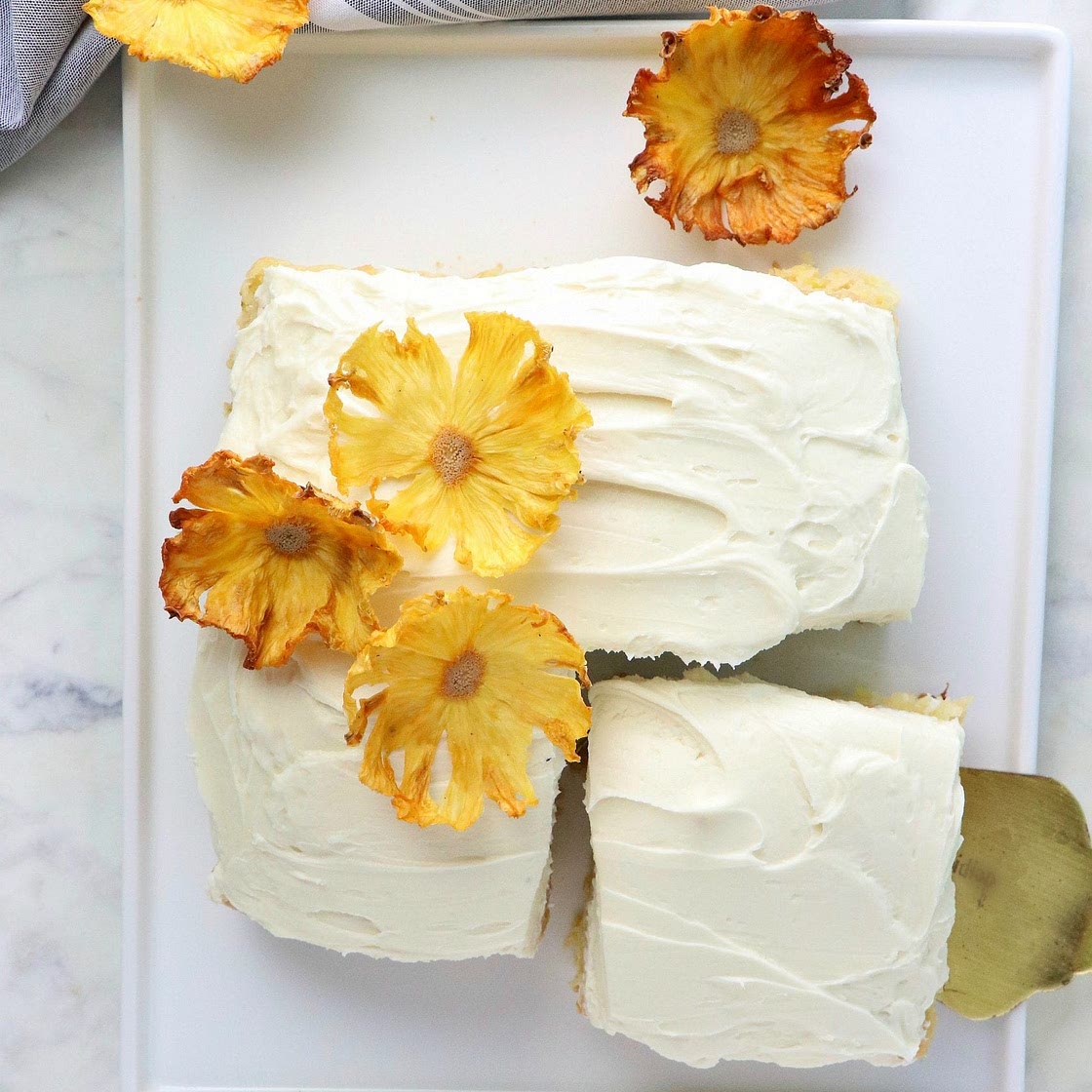 Vegan Pineapple Cake