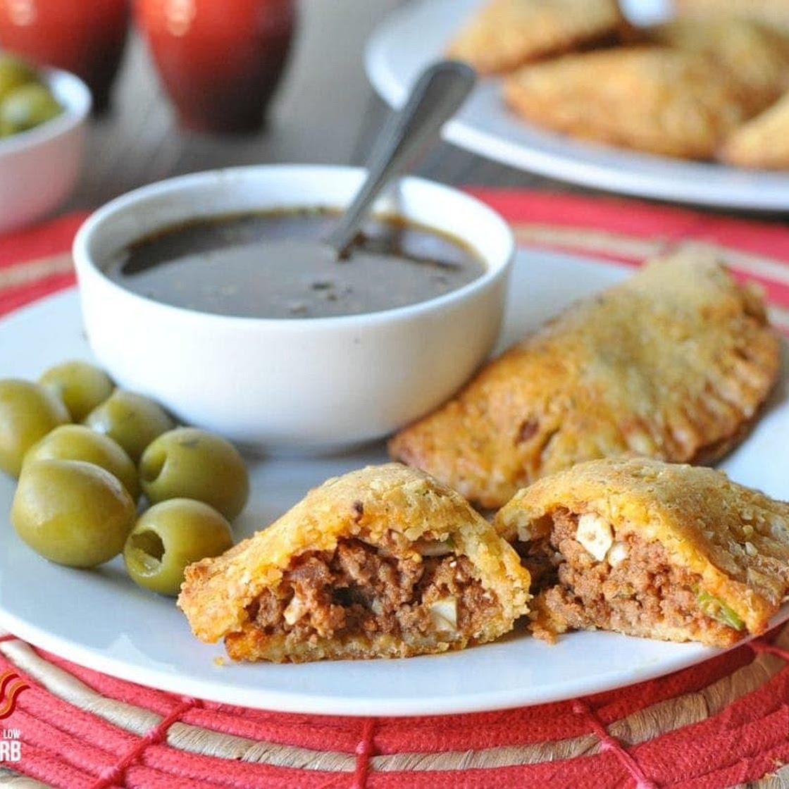 Beef and Chorizo Low Carb Empanadas