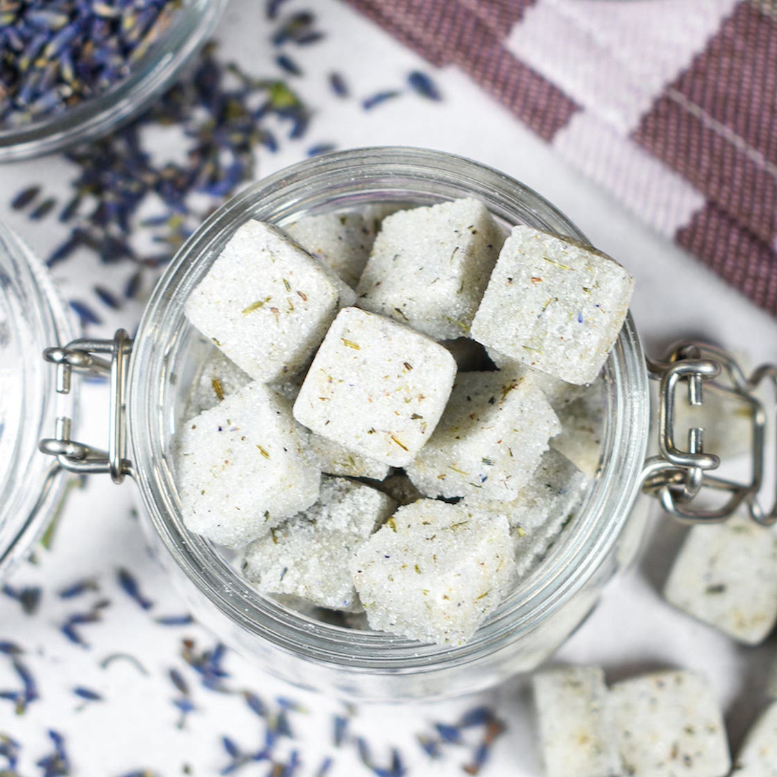 Lavender Sugar Cubes