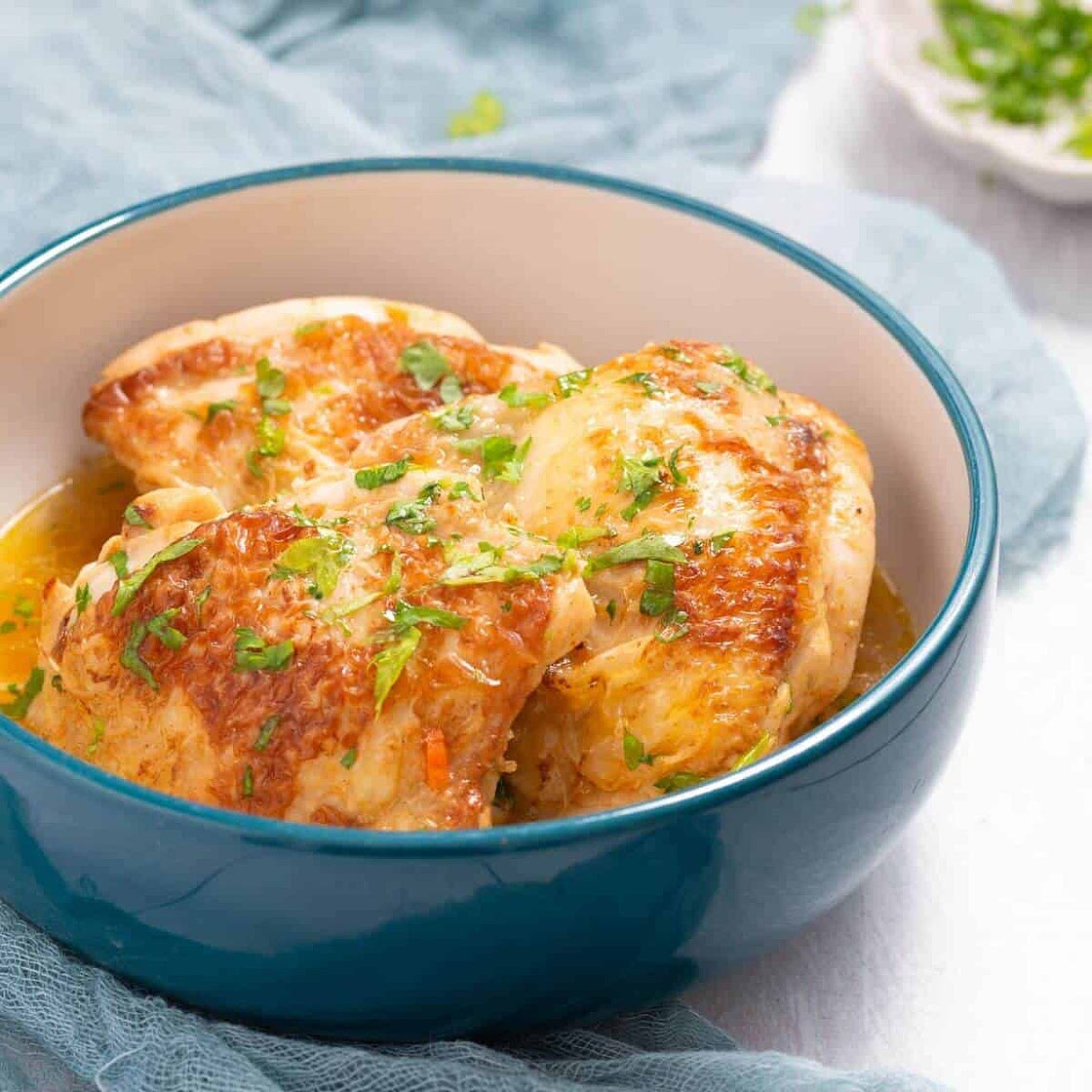 Slow Cooker Chicken Thighs