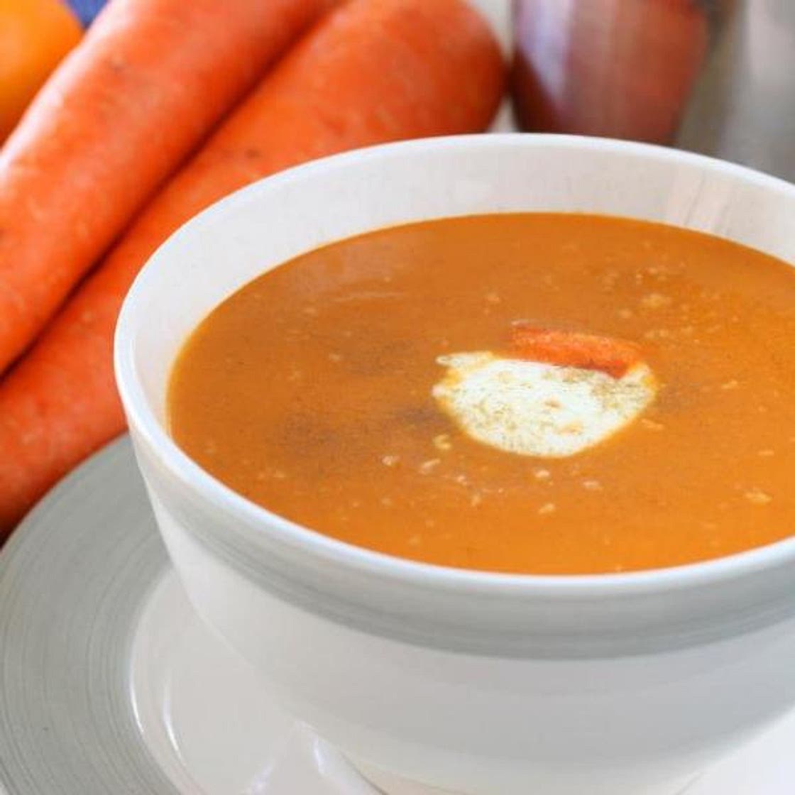 Receita de Creme de cenoura simples