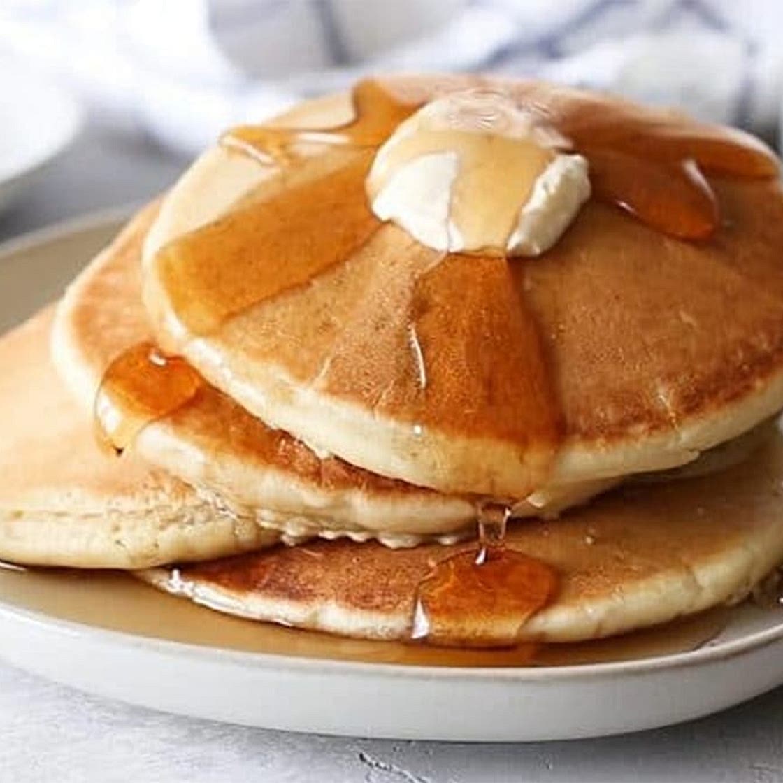 Extra Fluffy Dairy Free Pancakes