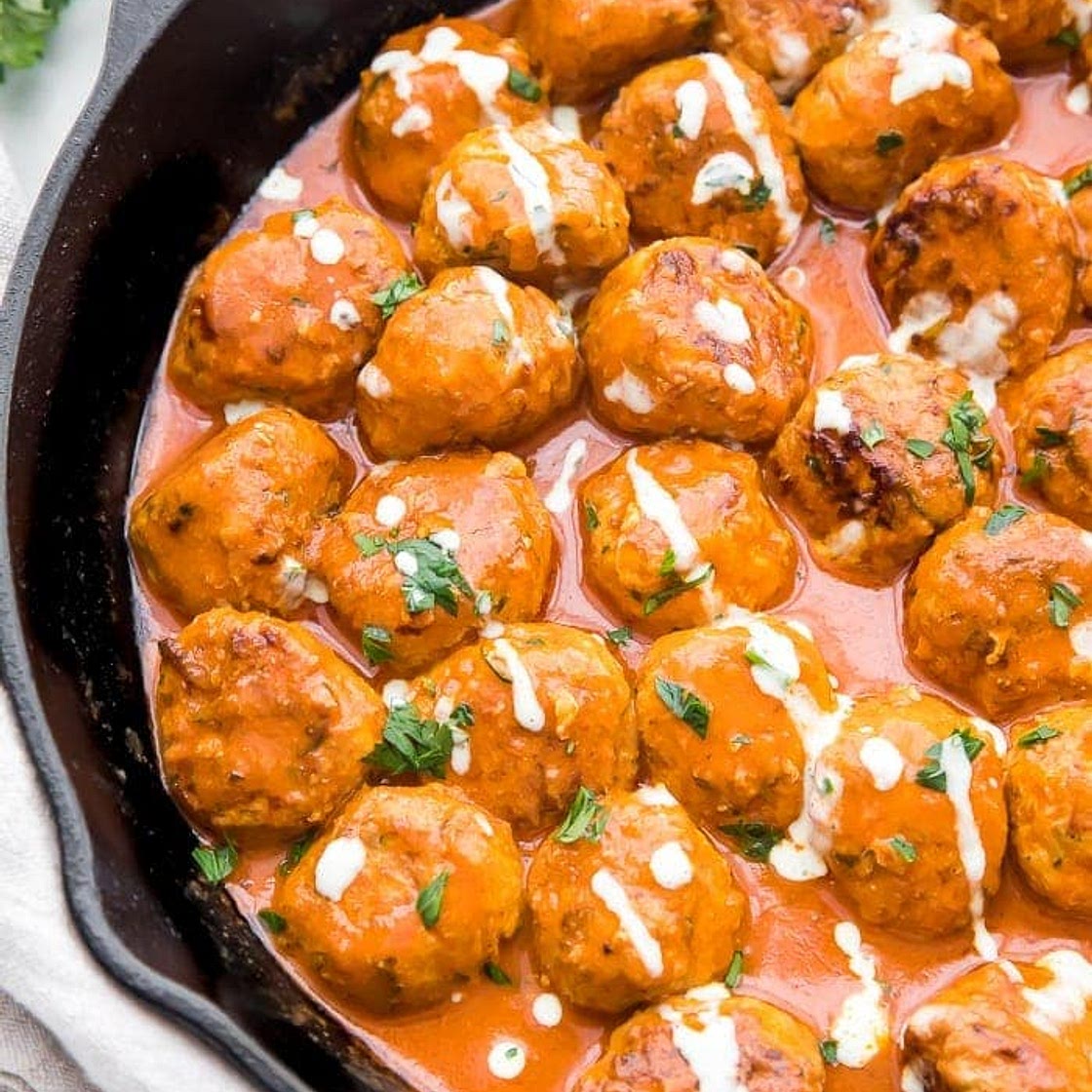 Buffalo Chicken Meatballs