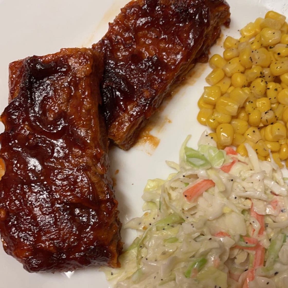 Homemade Seitan Barbecue (Bbq) Ribs - Vegan
