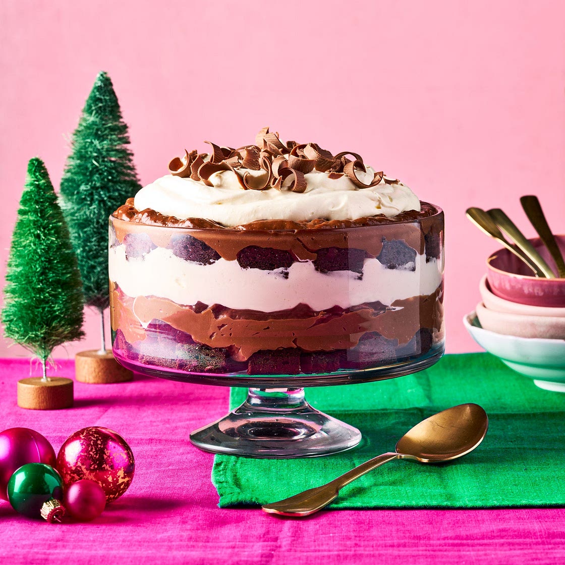 Chocolate Brownie Trifle