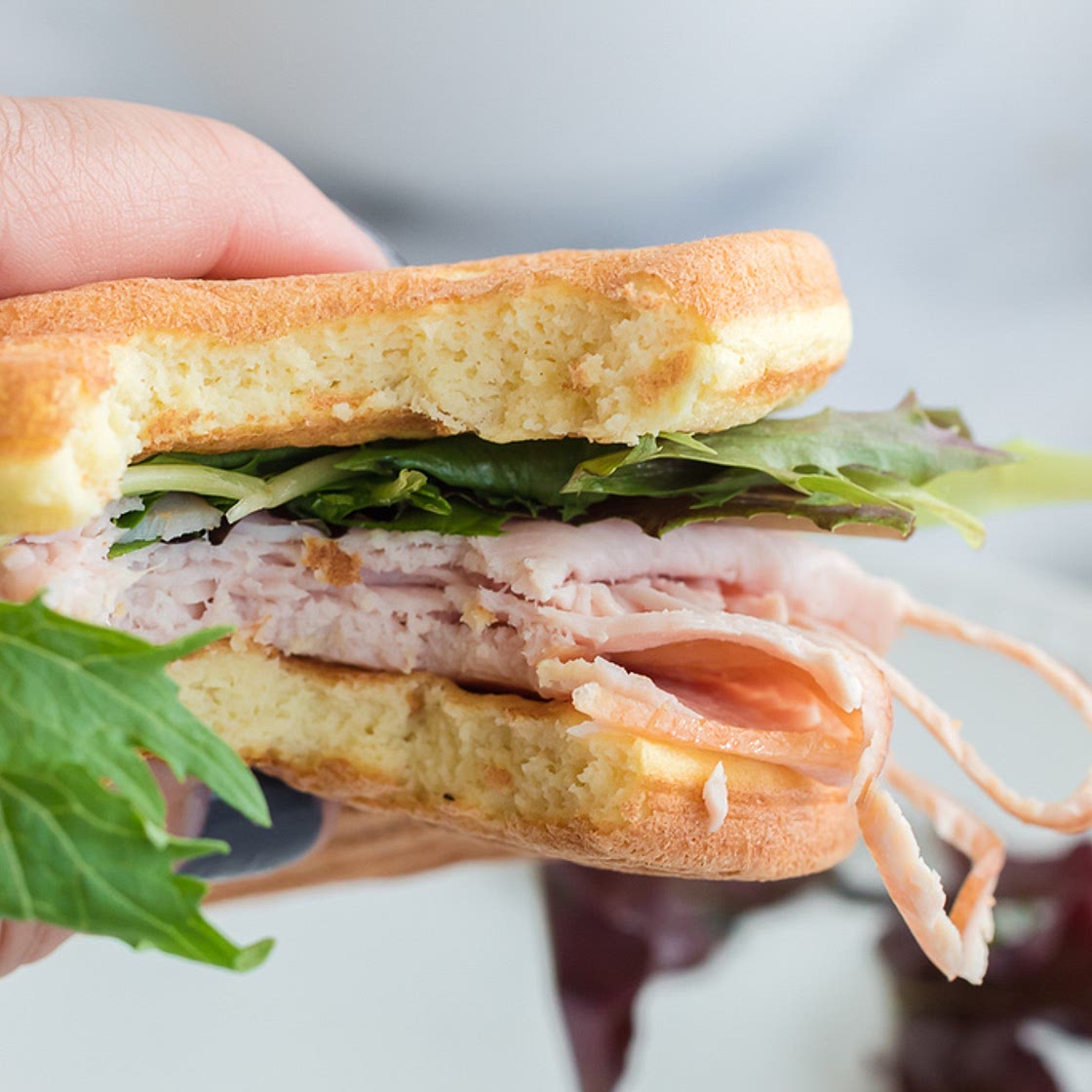 Keto Wonder Bread Chaffle