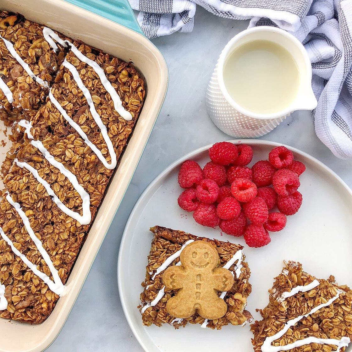 Gingerbread Baked Oatmeal