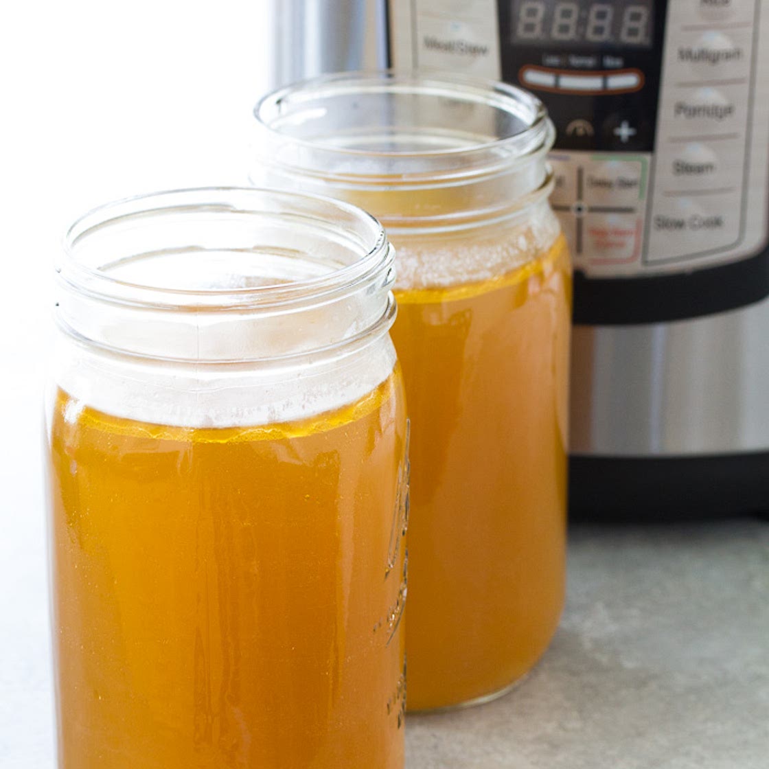 Instant Pot Bone Broth (or Chicken Stock)