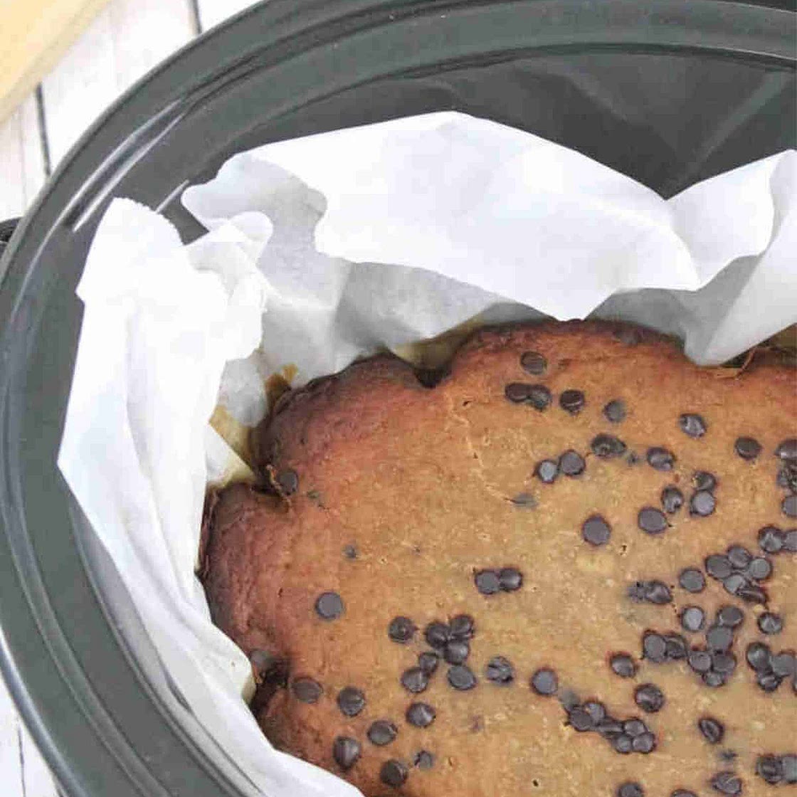 Slow Cooker Protein Banana Bread (Dairy & Gluten-Free)