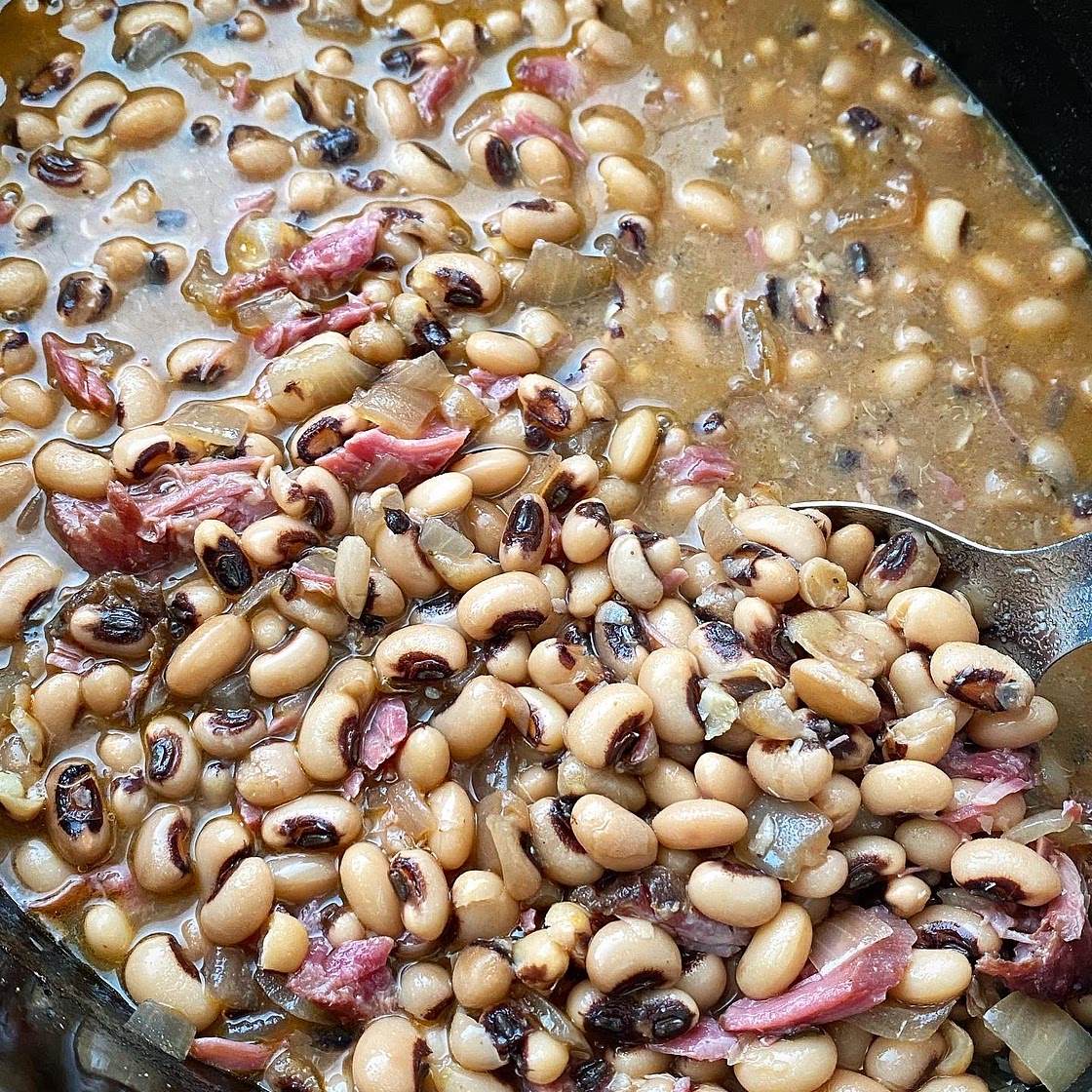 Slow Cooker Black-Eyed Peas