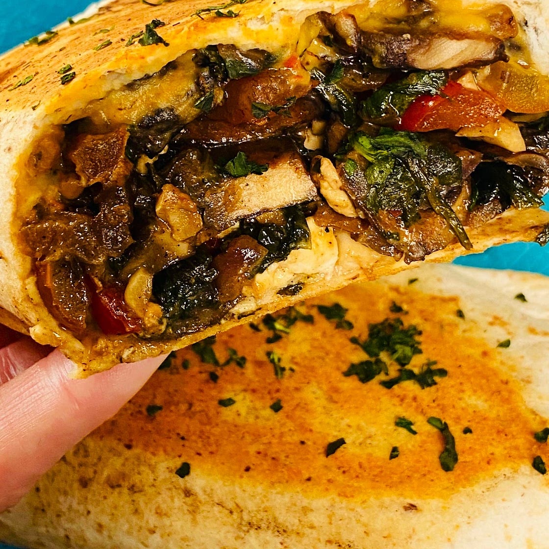 Blackstone Veggie Hummus Wraps