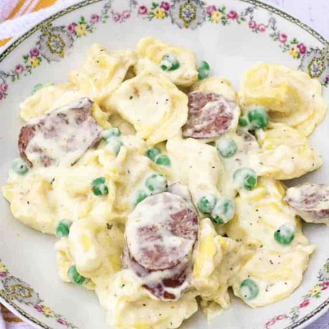 Instant Pot Creamy Tortellini with Sausage