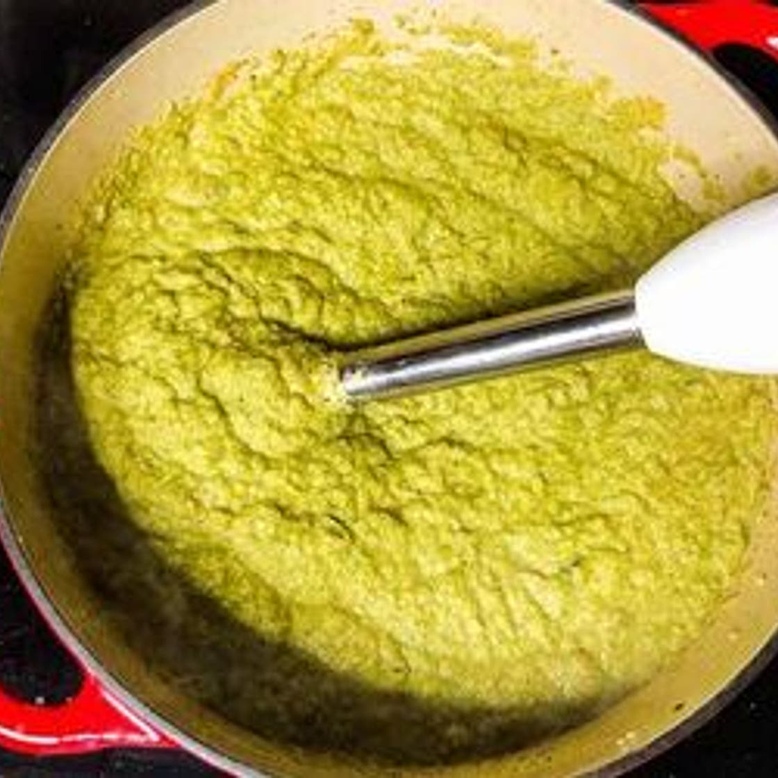 Roasted Broccoli and Cauliflower Soup