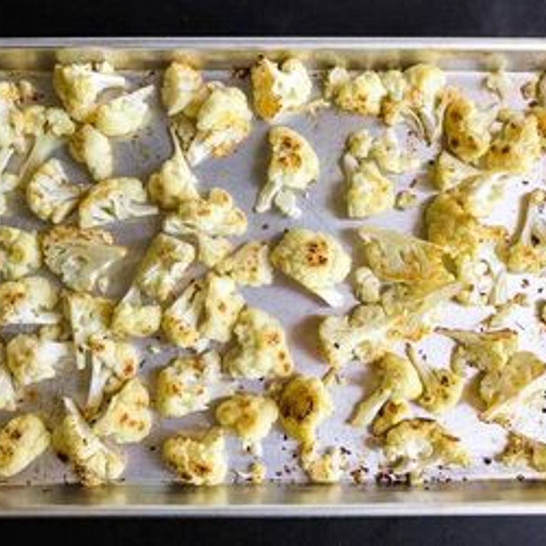 Roasted Broccoli and Cauliflower Soup