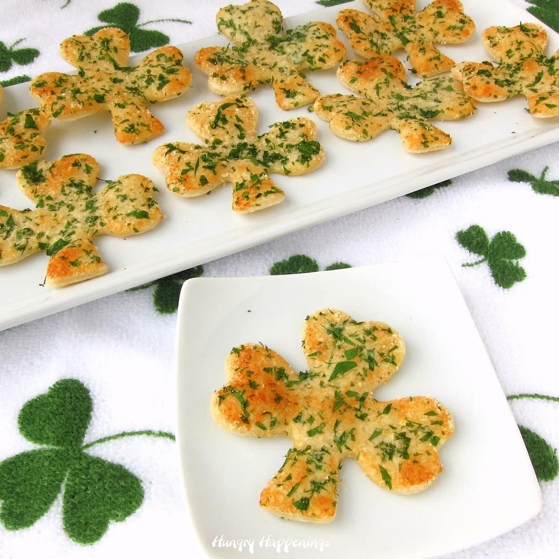 St. Patrick's Day Shamrock Snacks