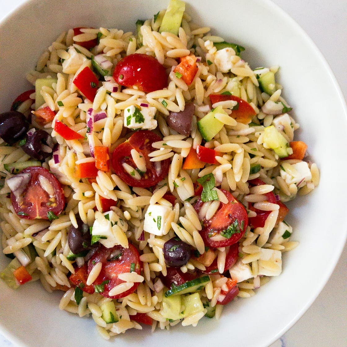 Greek Orzo Salad