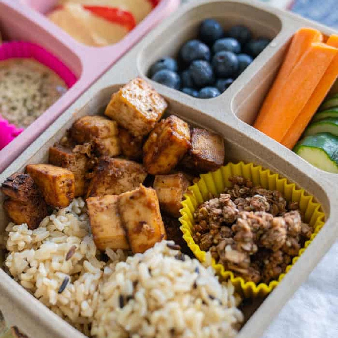 Sesame & Ginger Crispy Tofu