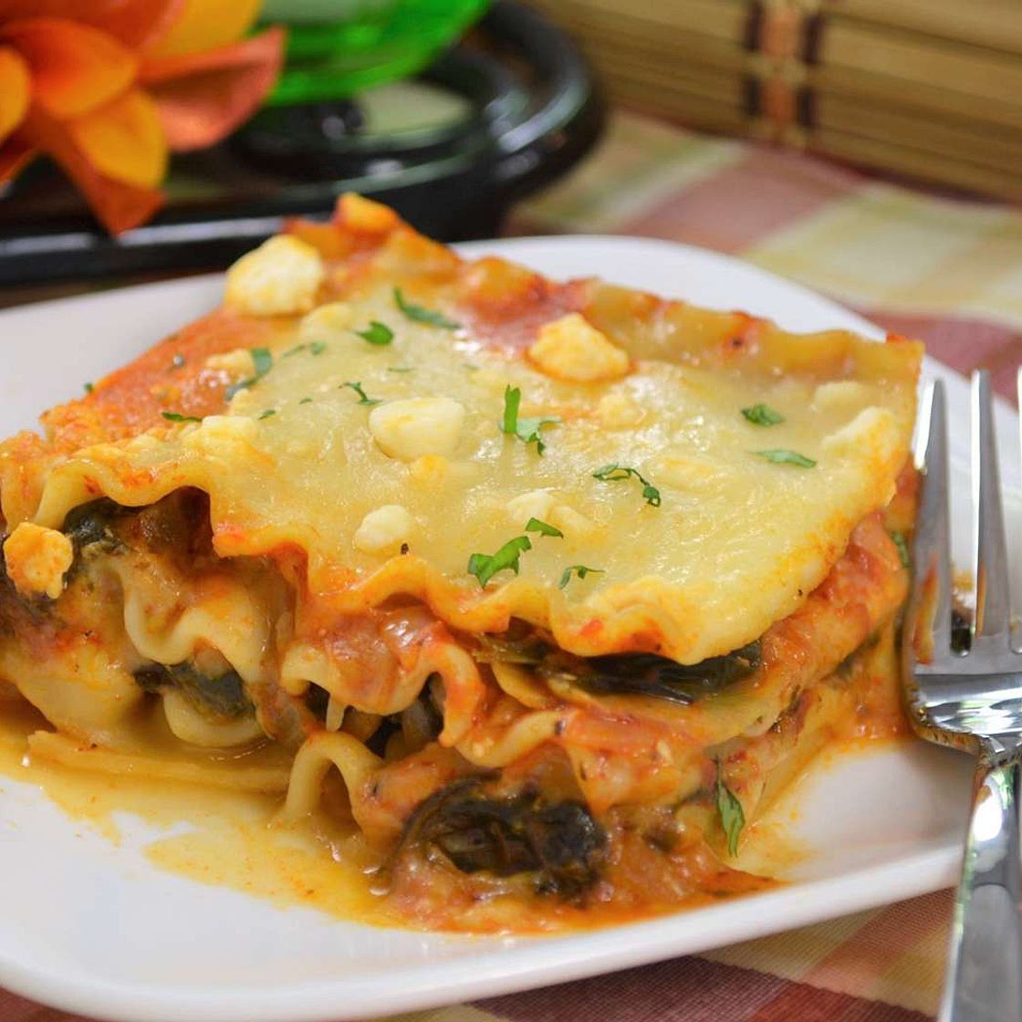 Artichoke Spinach Lasagna