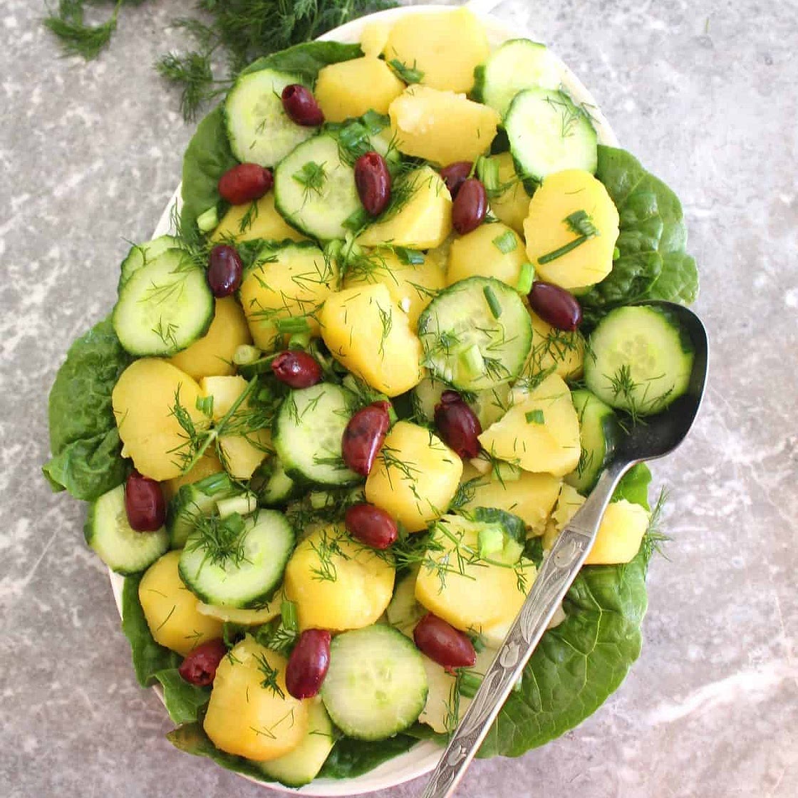 Mediterranean Potato Salad