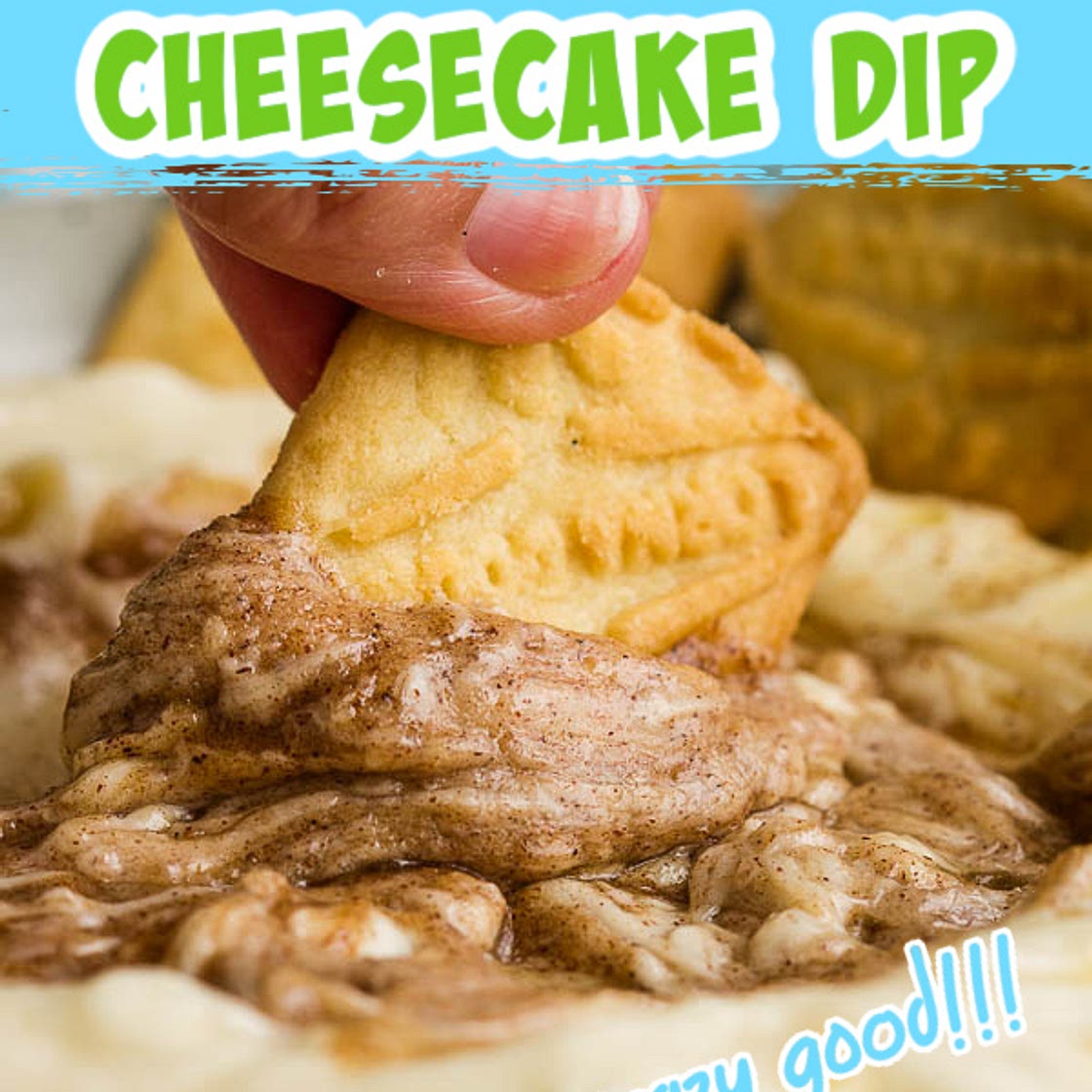 Cinnamon Cheesecake Dip {Keto option}