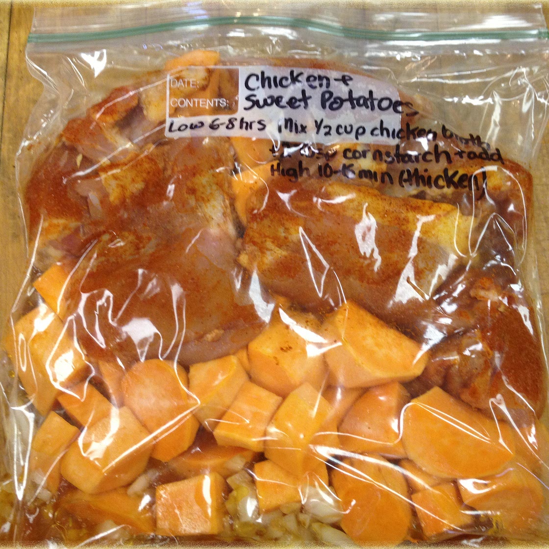 Crock-Pot Chicken Sweet Potatoes
