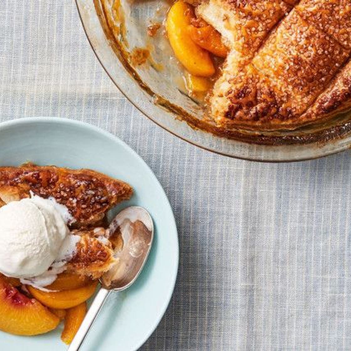 Easy Peach Potpie