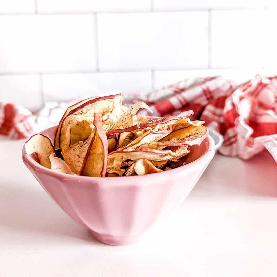 Ninja Foodi Cinnamon Dehydrated Apples