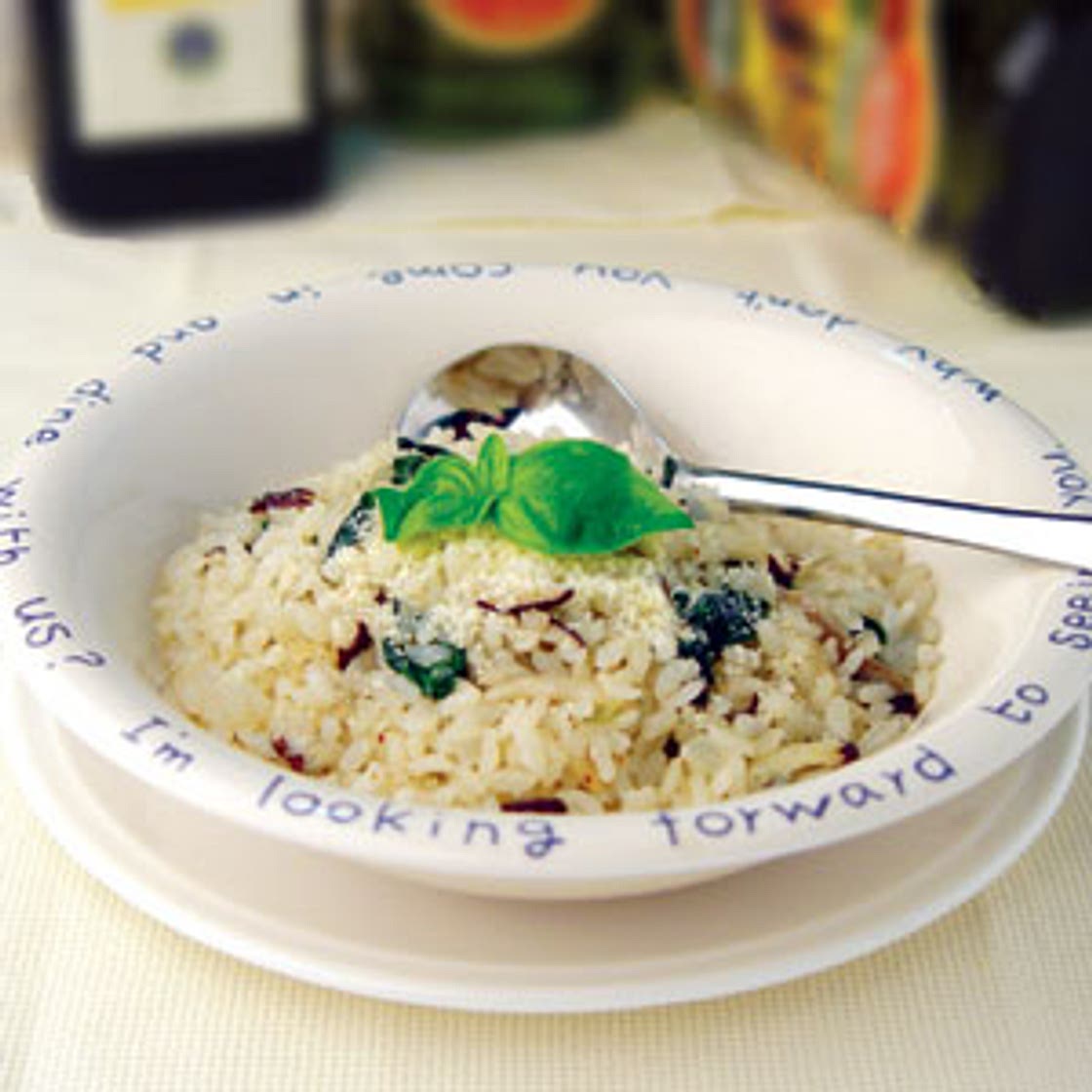 찬밥을 이용한시금치리조또