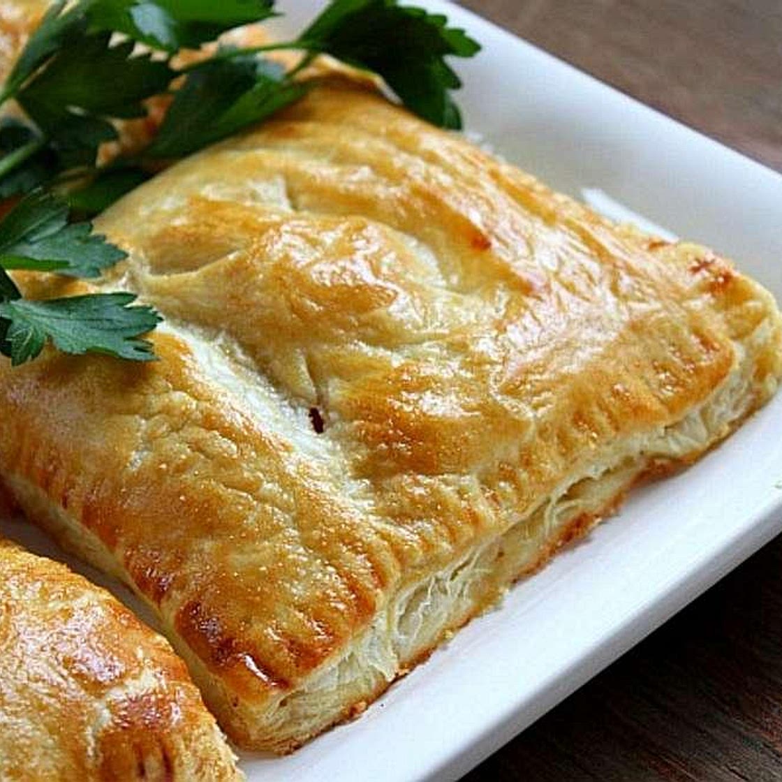 Receita de Folhado de abacaxi com bacon