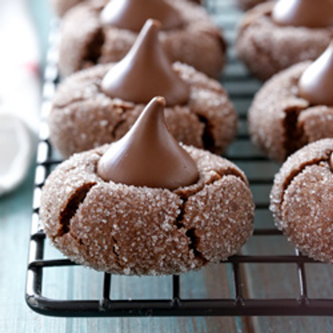 Chocolate Kiss Cookies