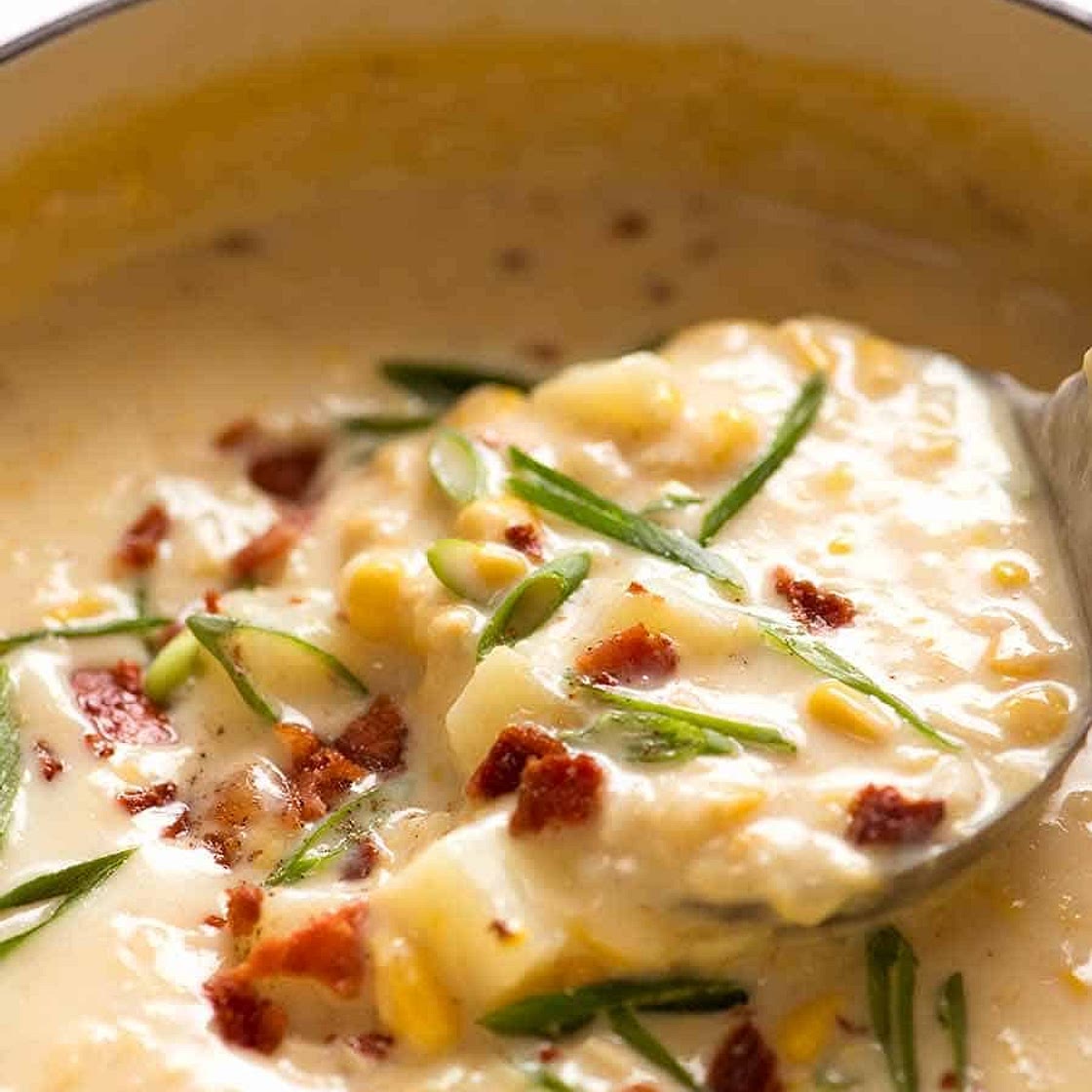 Emergency Corn Chowder Soup