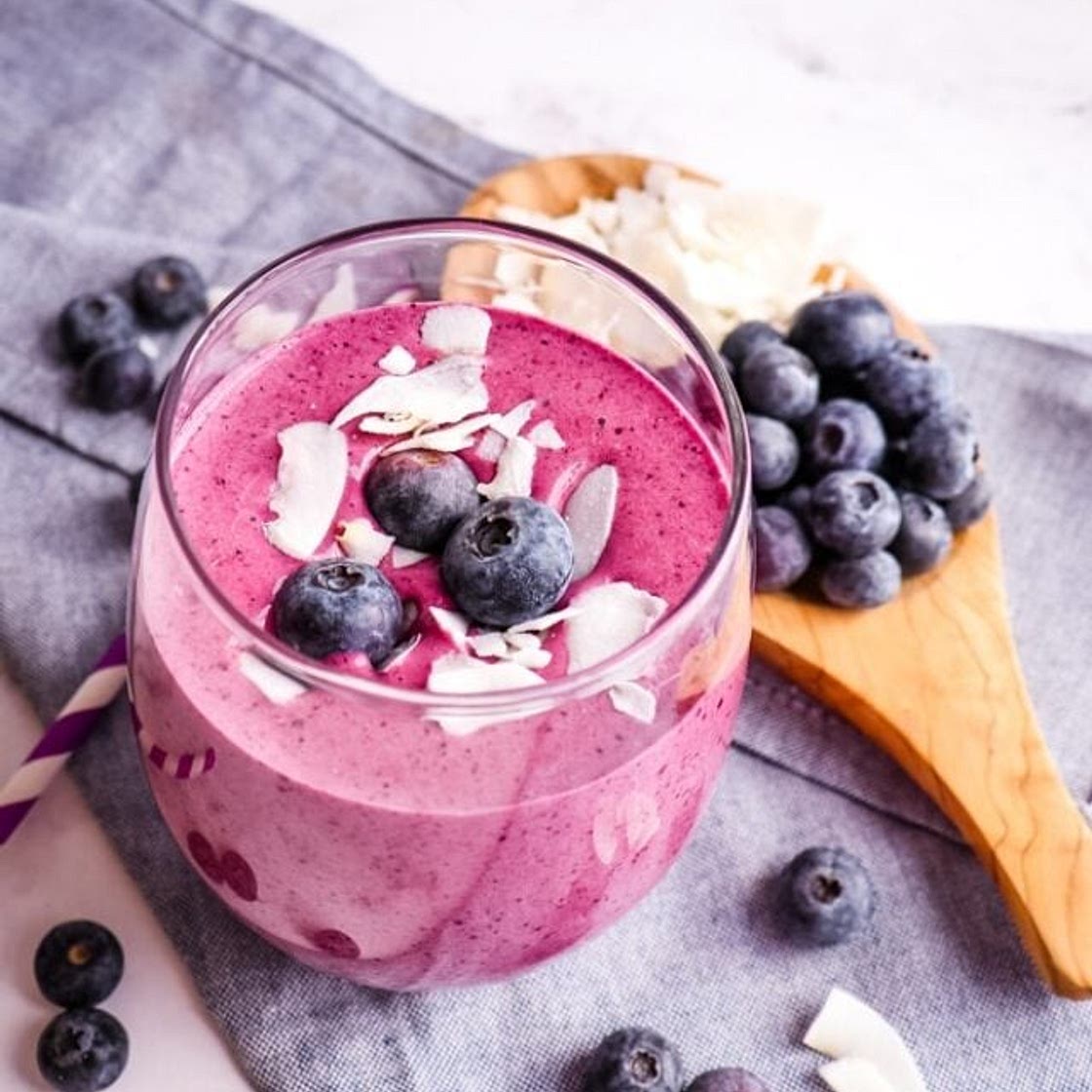 Healthy Blueberry Smoothie