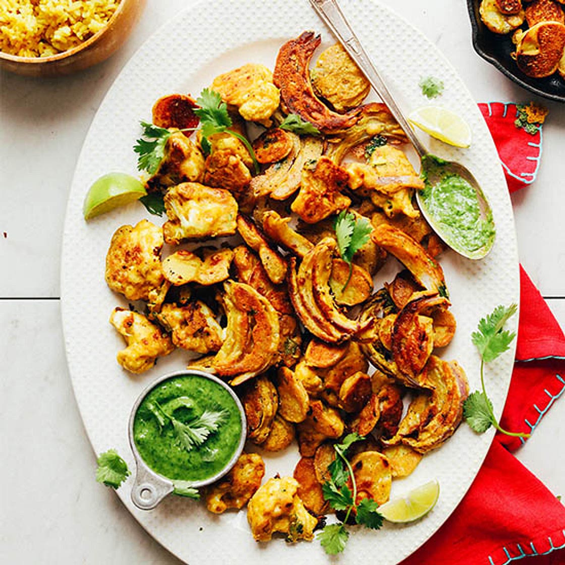 Mixed Vegetable Pakoras (30 minutes!)