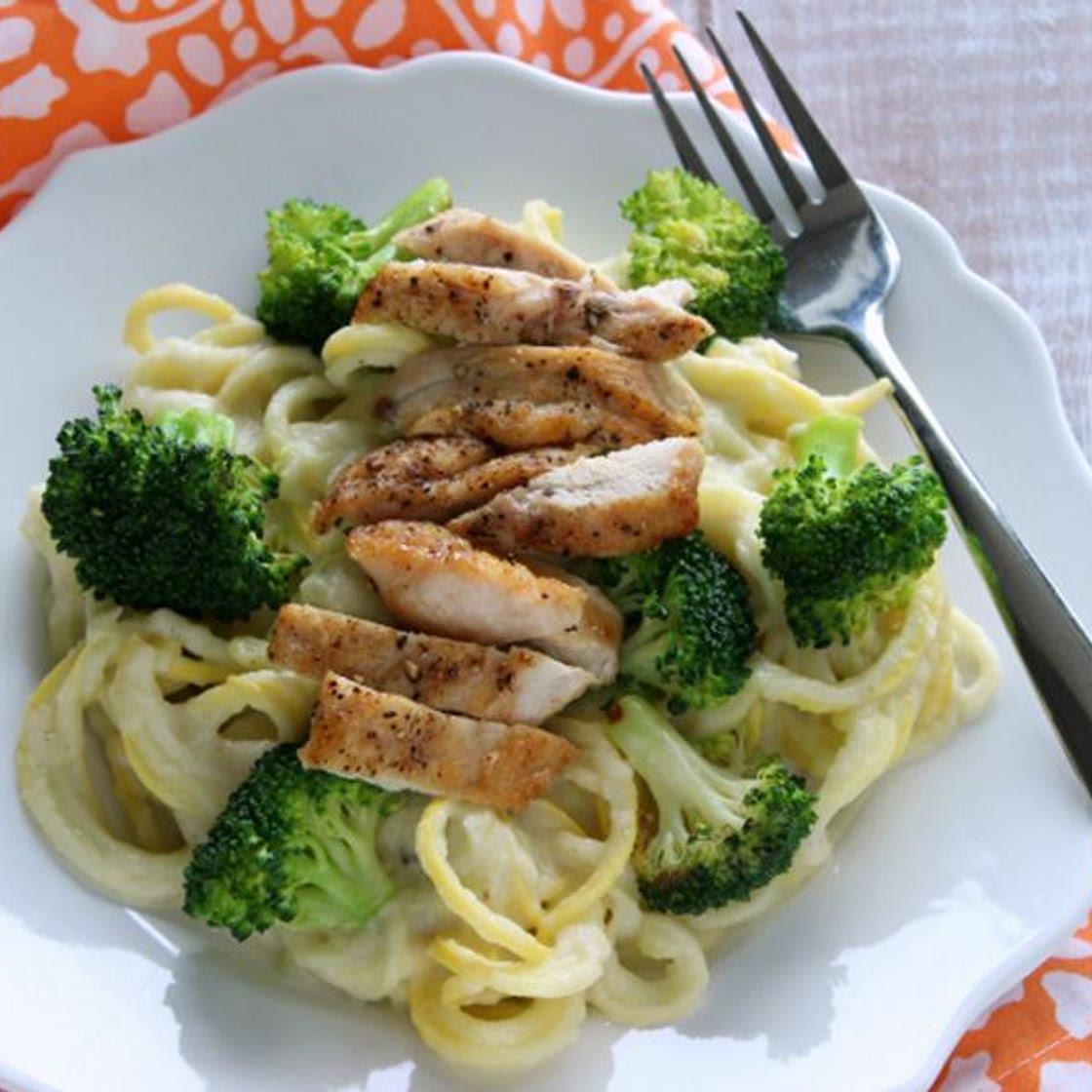 Paleo Chicken Alfredo