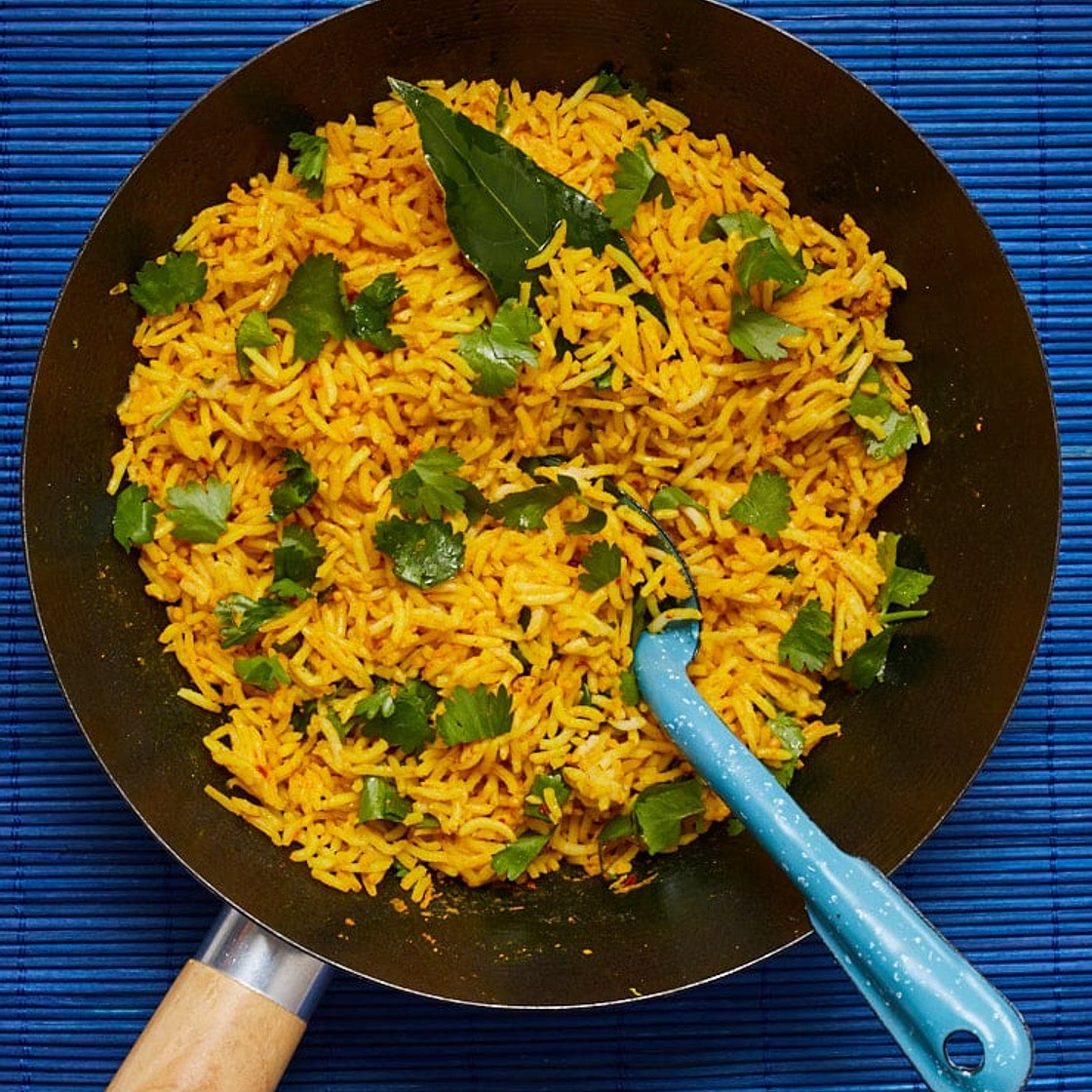 Lemon and Turmeric Rice | Slimming & Weight Watchers Friendly