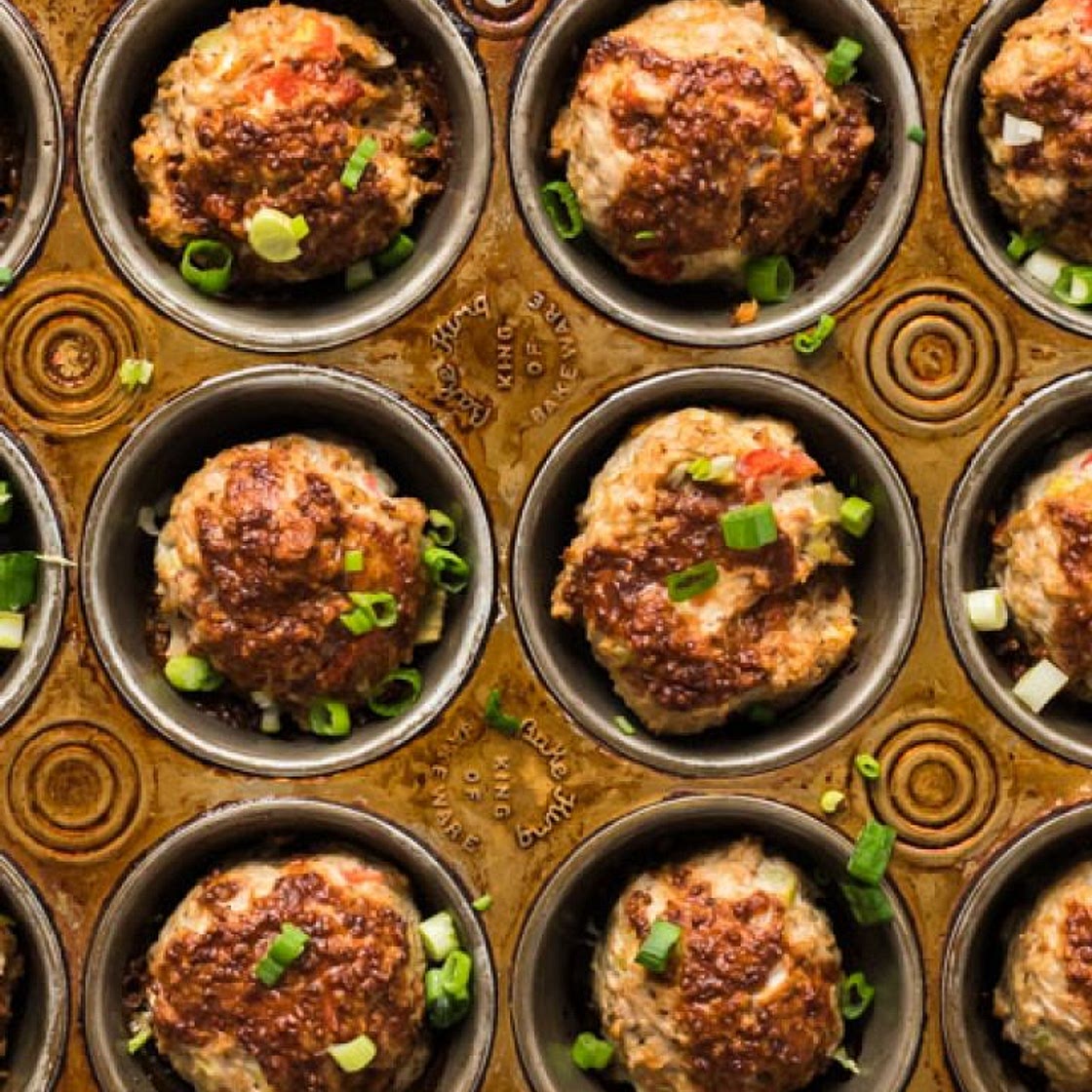 BBQ Meatloaf Muffins