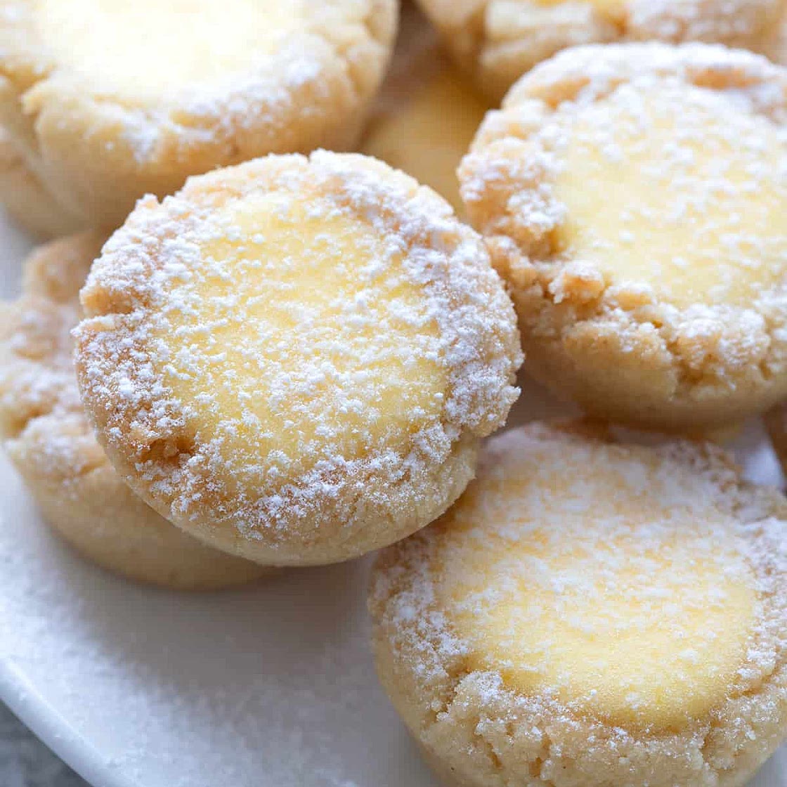 Keto Lemon Bar Cookies