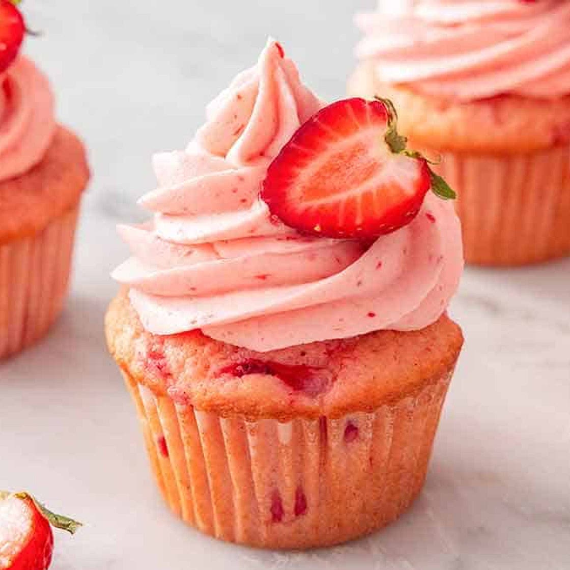 Strawberry Cupcakes