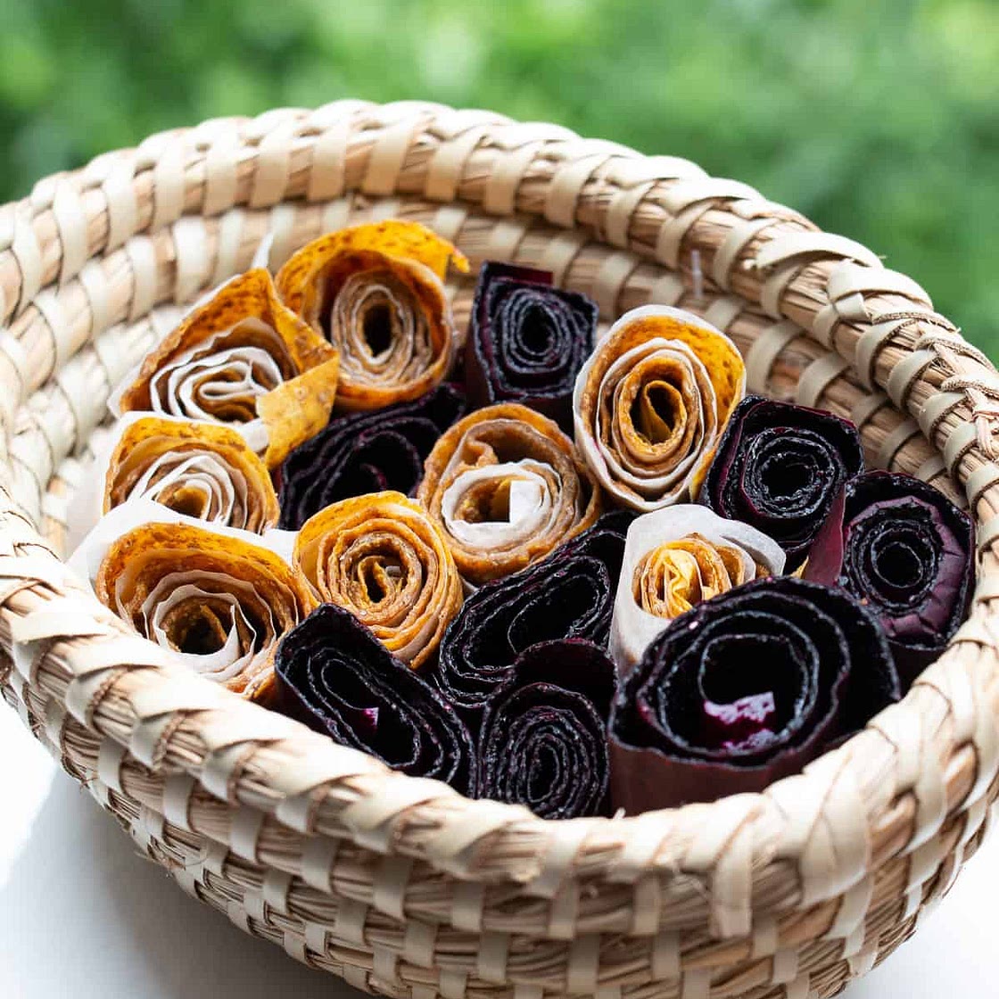 Fruity Leather Rolls (Made in the Oven)