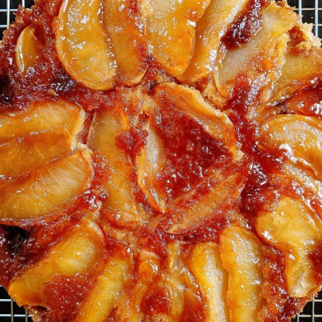 Upside-Down Apple Honey Cake for Rosh Hashanah