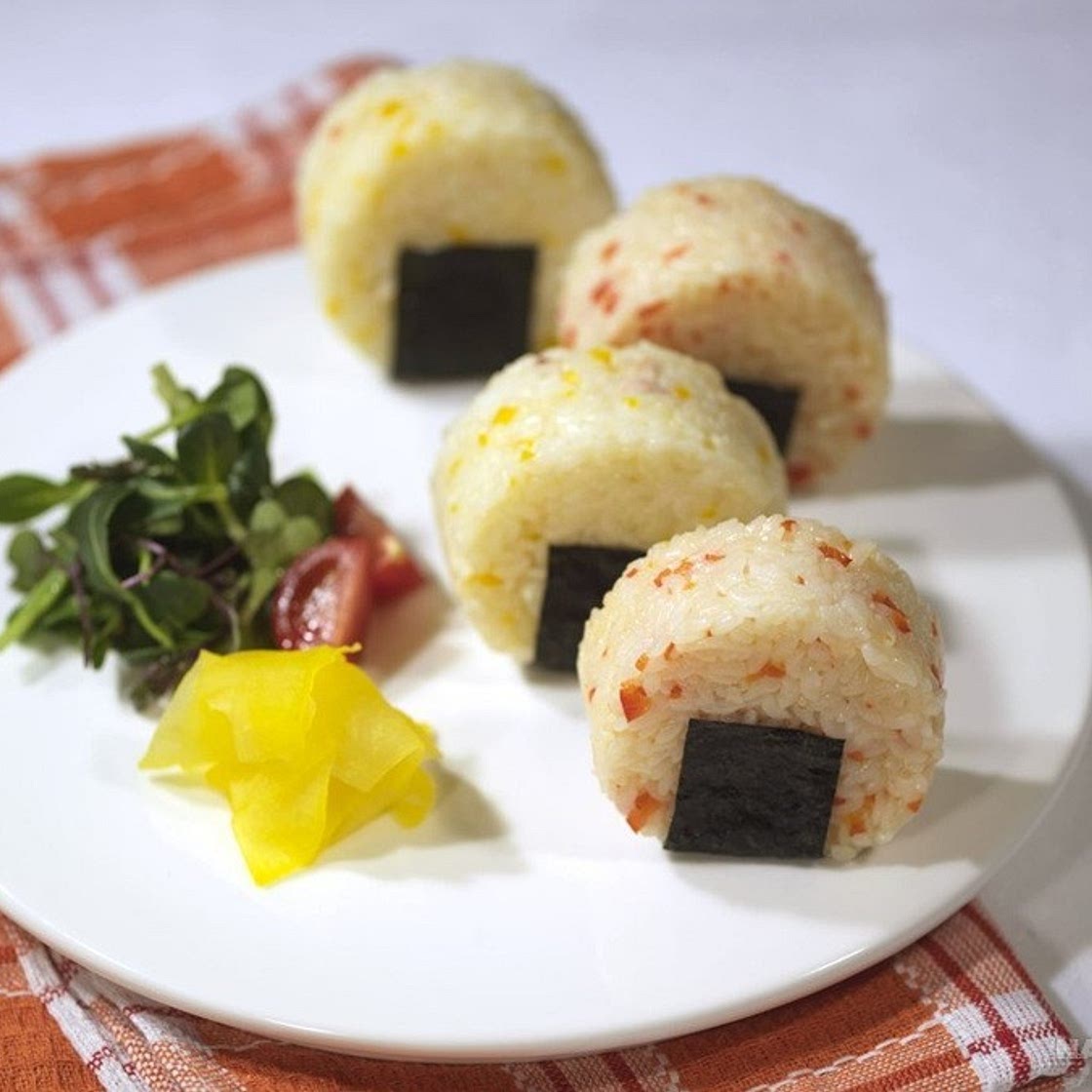 두부 삼색주먹밥 만드는 법