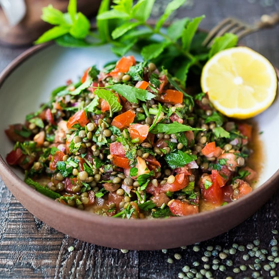 Lentil Tabouli Salad