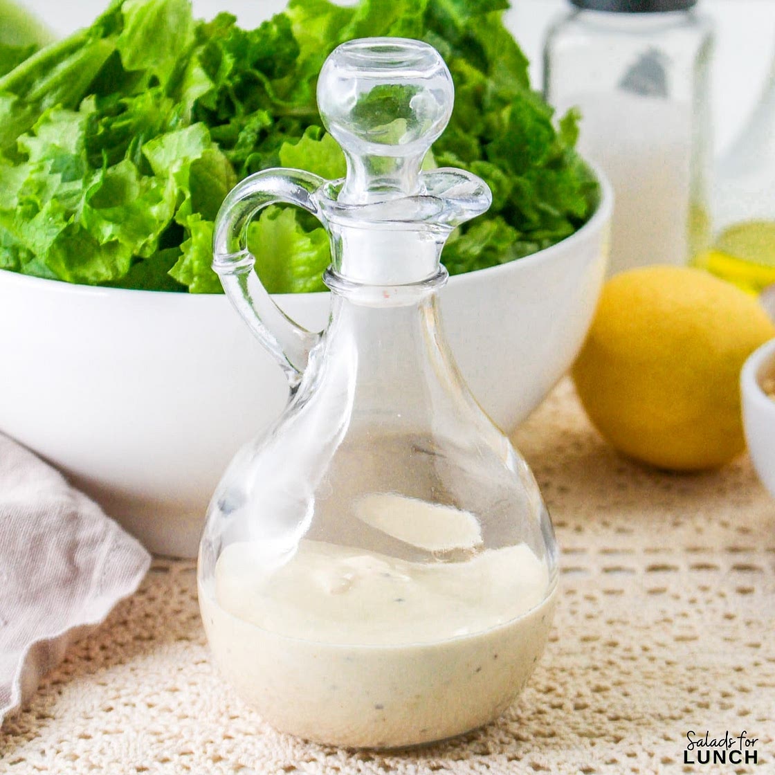 Low Carb Caesar Salad Dressing without Anchovies Recipe