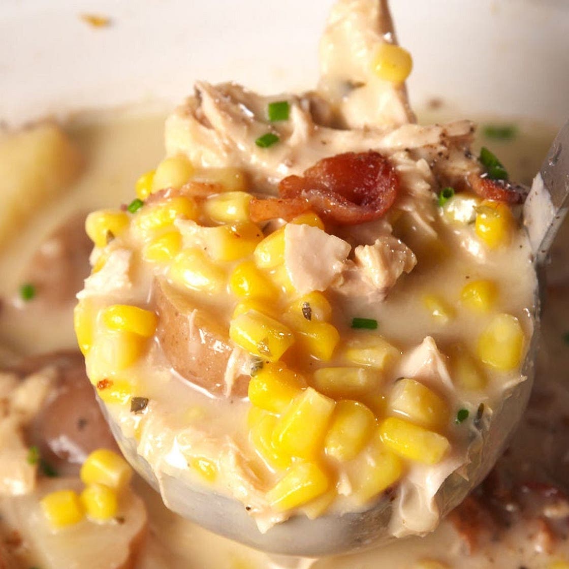 Slow-Cooker Corn Chowder