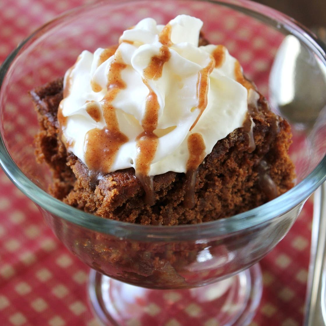 Gingerbread Pudding Cake