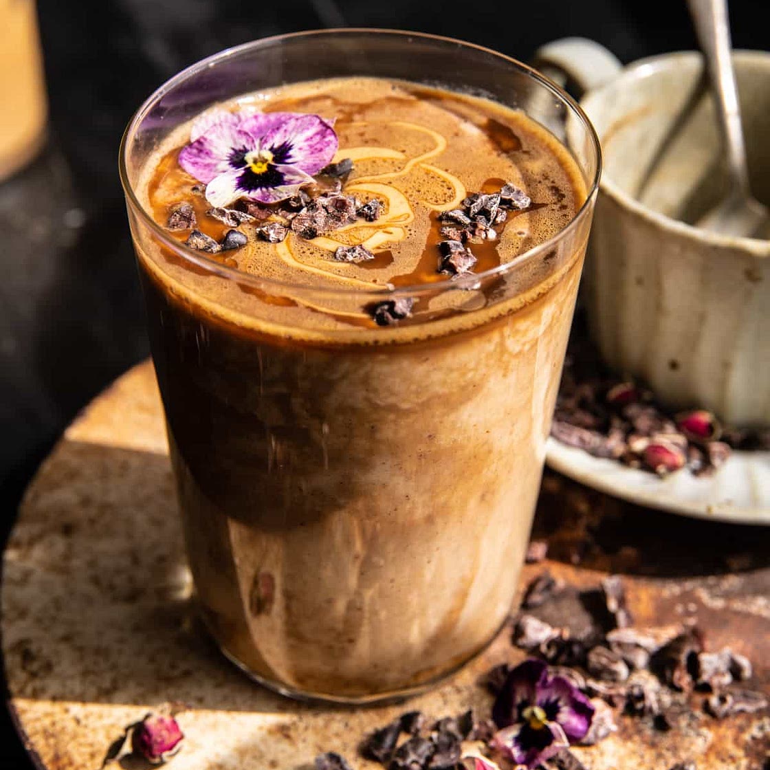 Peanut Butter Oatmeal Latte Shake