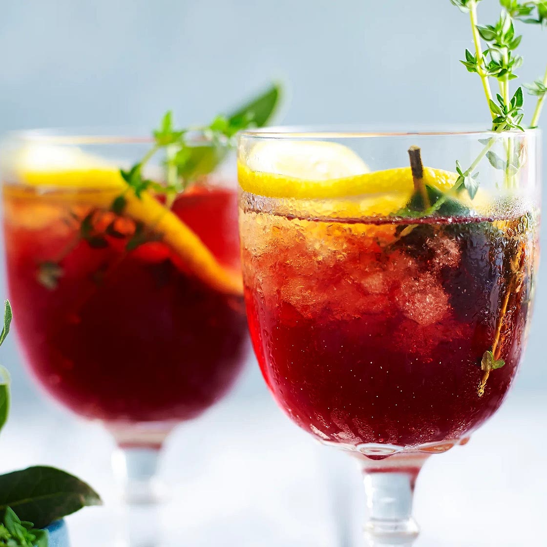 Mulled “wine” mocktail