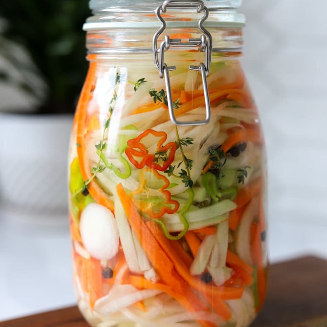 Jamaican Pickled Vegetables (Escovitch Sauce)